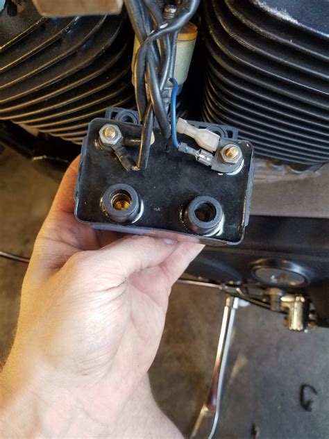 Install new coil using original mounting fasteners and connect coil. . Which side of a harley coil is positive